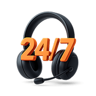 Icon 24/7 고객 지원