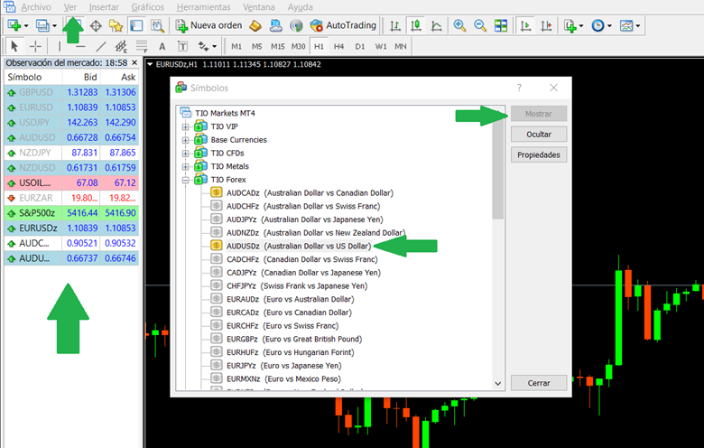 En la lección anterior, aprendiste a crear una cuenta en TIOmarkets.