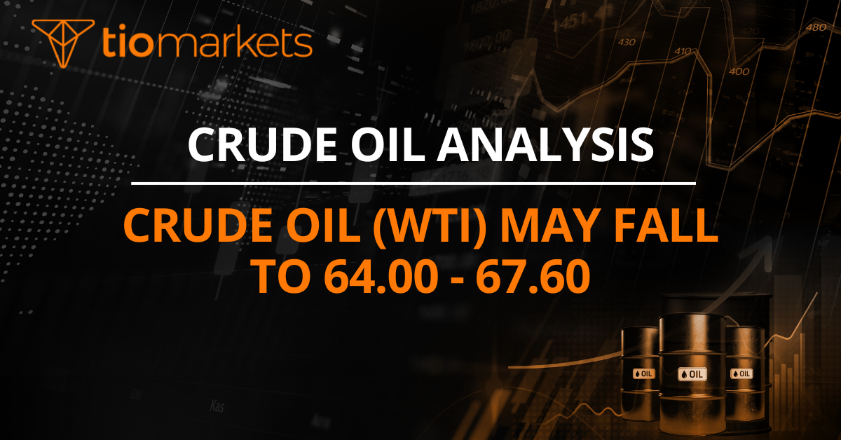 Crude Oil (WTI) may fall to 64.00 - 67.60