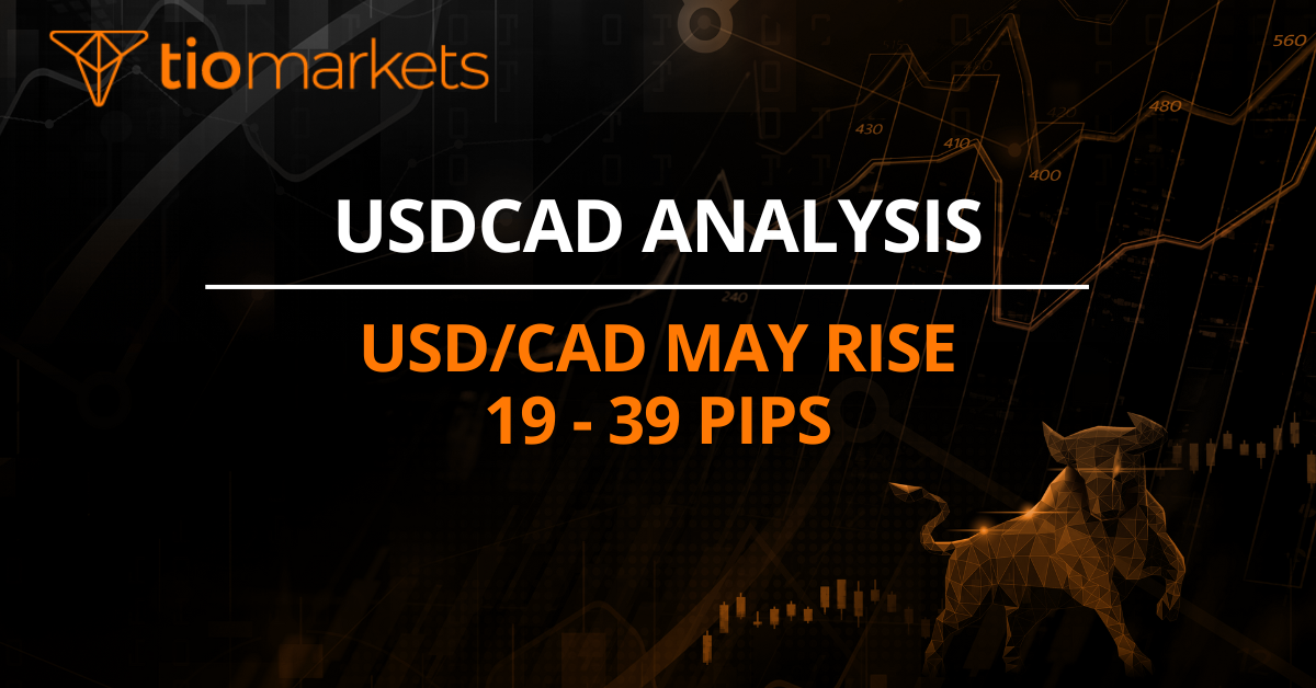 USD/CAD may rise 19 - 39 pips