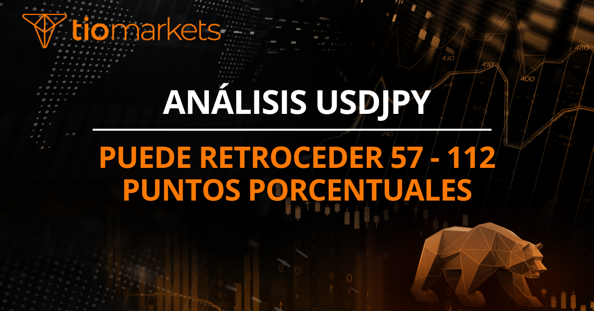 USD/JPY puede retroceder 57 - 112 puntos porcentuales