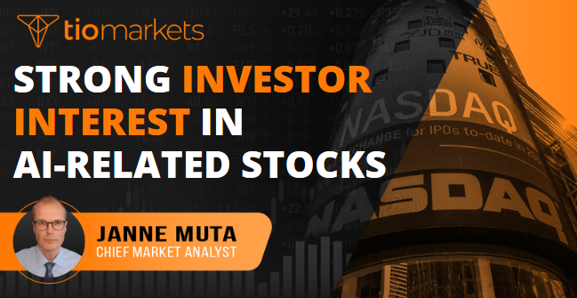 Strong investor interest in AI-related stocks