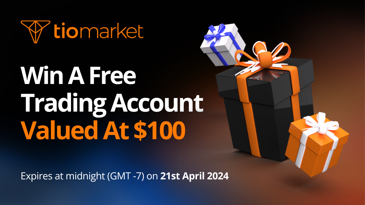 Win a free $100 trading account with TIOmarkets