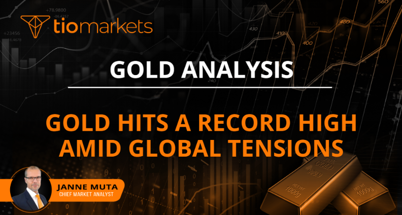Gold Technical Analysis | Gold hits a record high amid global tensions