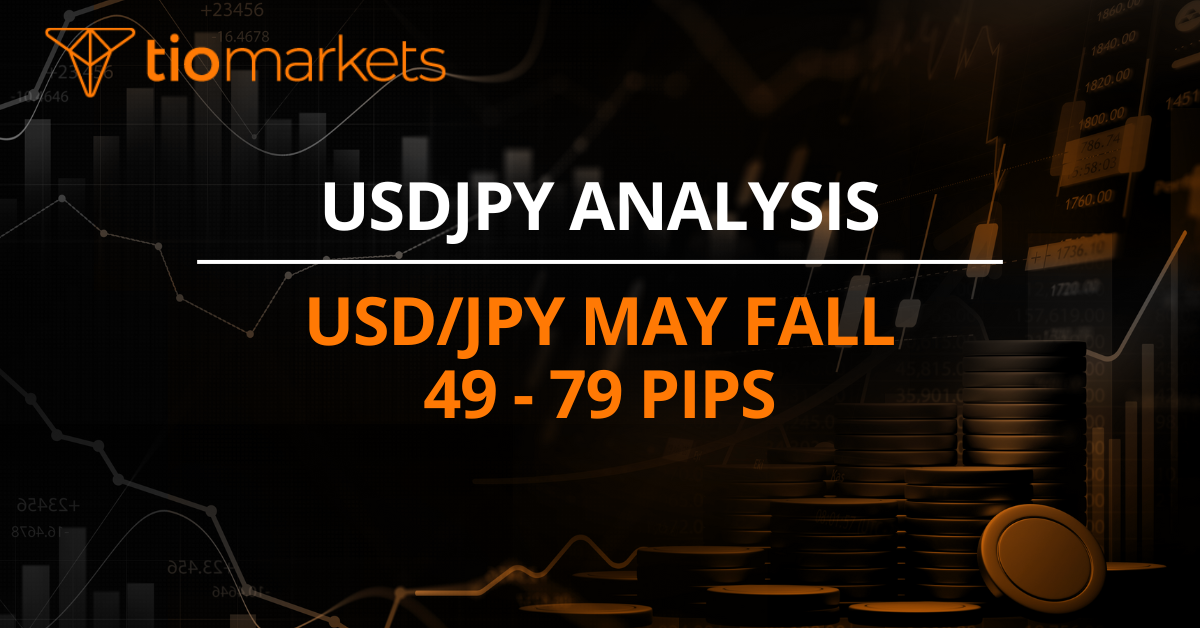 USD/JPY may fall 49 - 79 pips