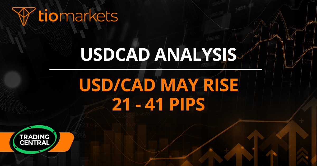 USD/CAD may rise 21 - 41 pips
