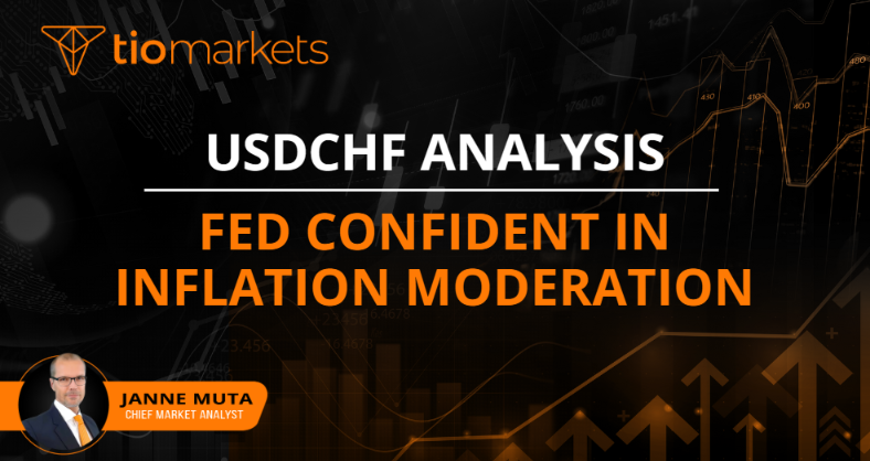 USDCHF Aanlysis |  Fed Confident in Inflation Moderation